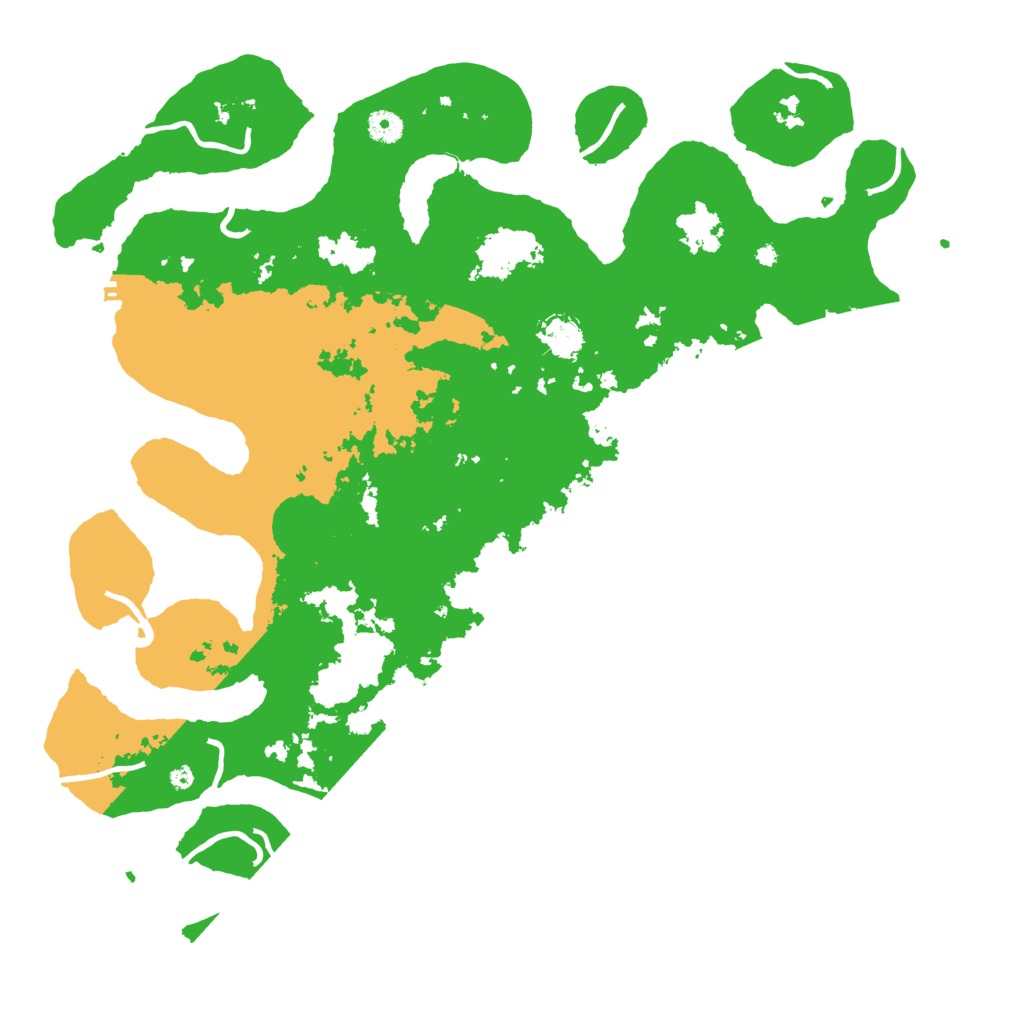 Biome Rust Map: Procedural Map, Size: 4500, Seed: 3312225