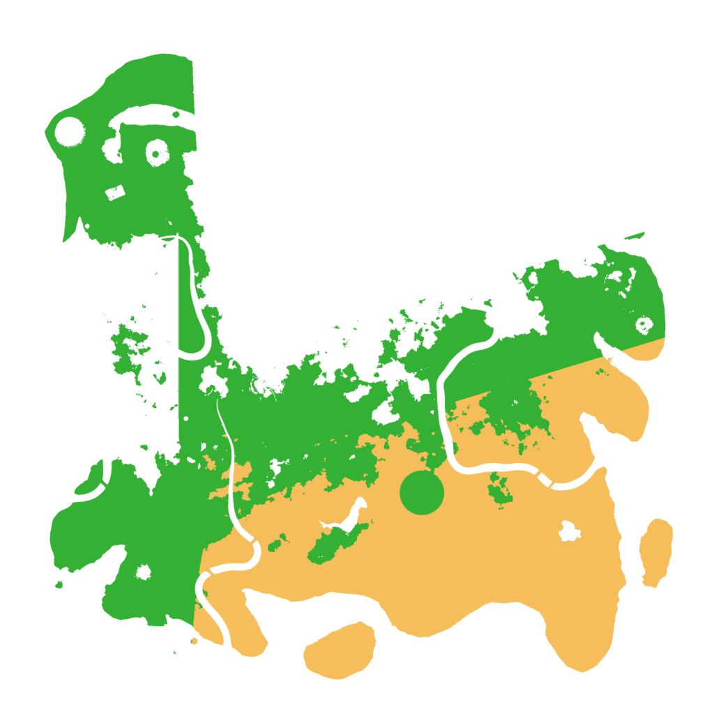 Biome Rust Map: Procedural Map, Size: 4250, Seed: 161169