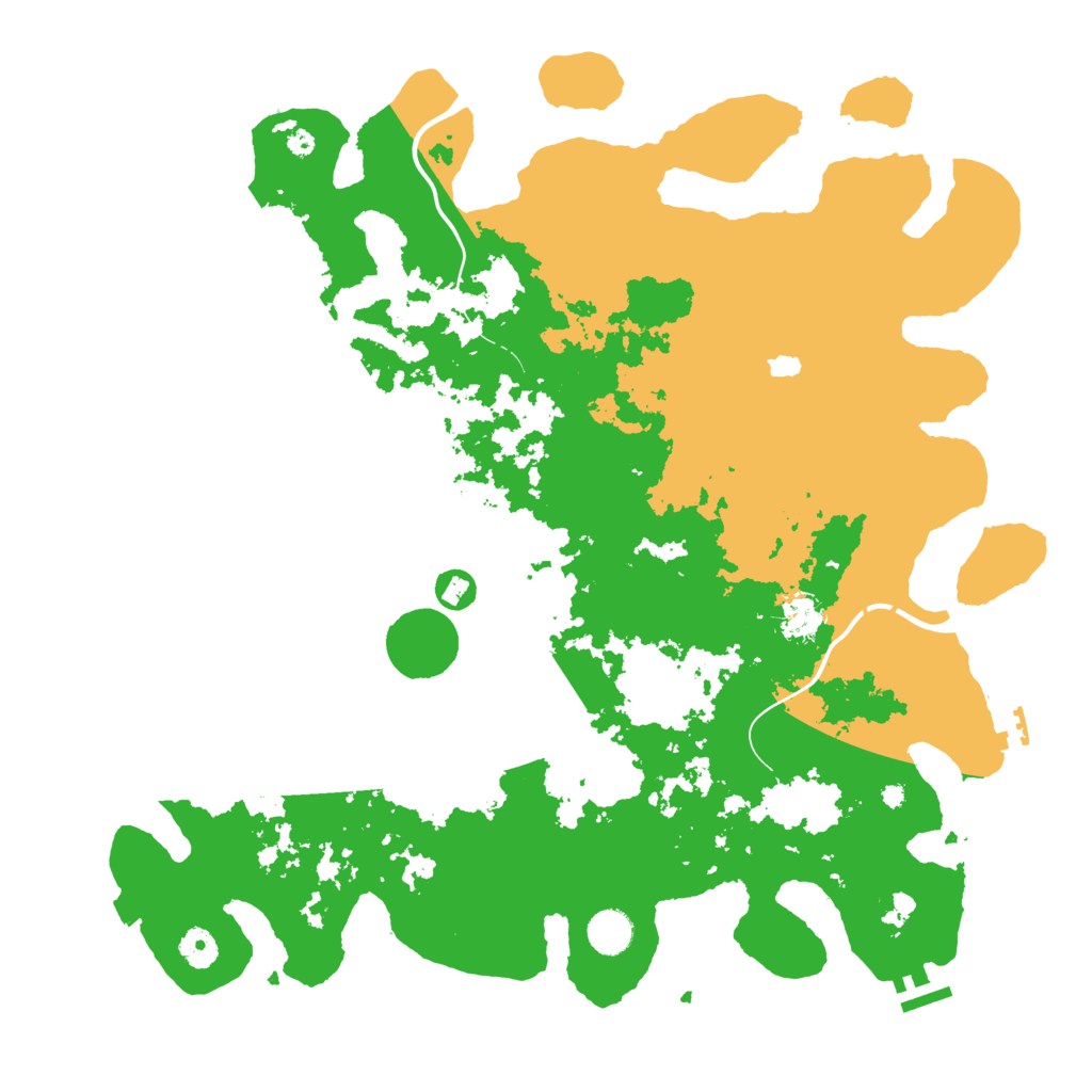 Biome Rust Map: Procedural Map, Size: 4250, Seed: 1633655
