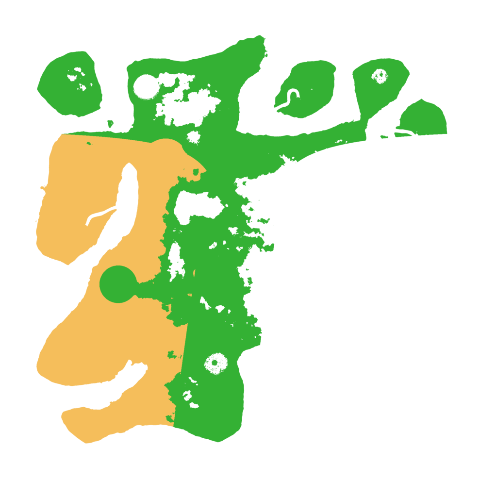 Biome Rust Map: Procedural Map, Size: 3500, Seed: 4934362