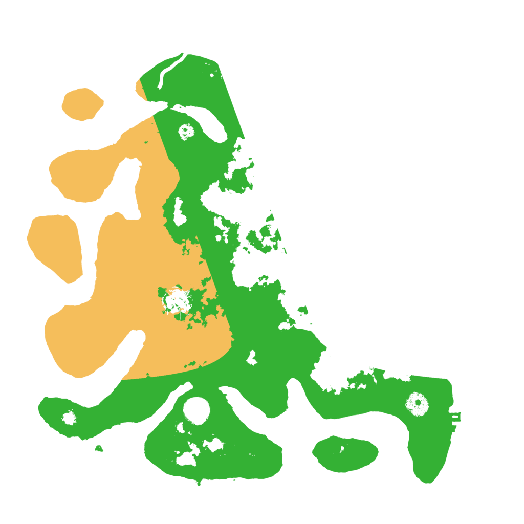 Biome Rust Map: Procedural Map, Size: 3500, Seed: 1756094