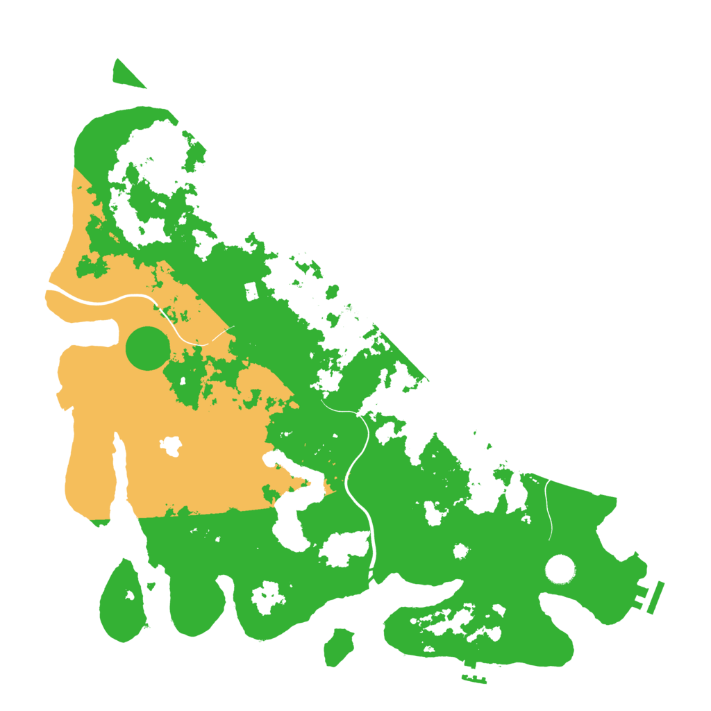 Biome Rust Map: Procedural Map, Size: 4250, Seed: 2731771