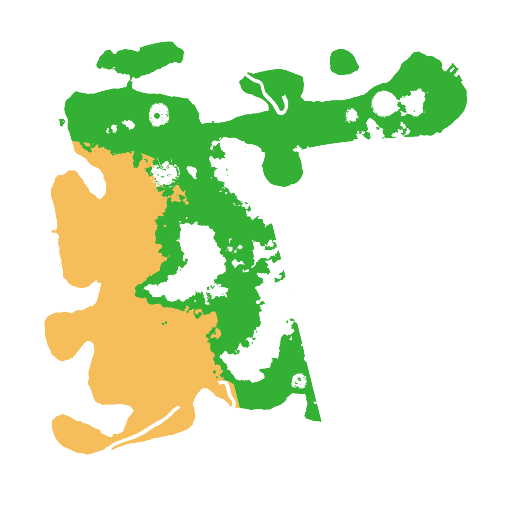 Biome Rust Map: Procedural Map, Size: 3500, Seed: 3587589