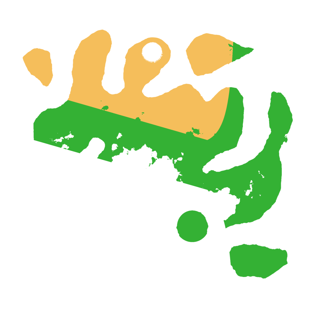 Biome Rust Map: Barren, Size: 2850, Seed: 2147483647