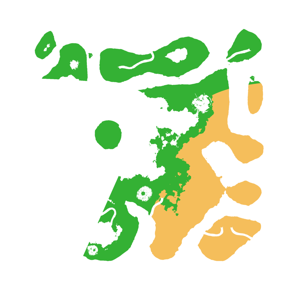 Biome Rust Map: Procedural Map, Size: 3000, Seed: 943260