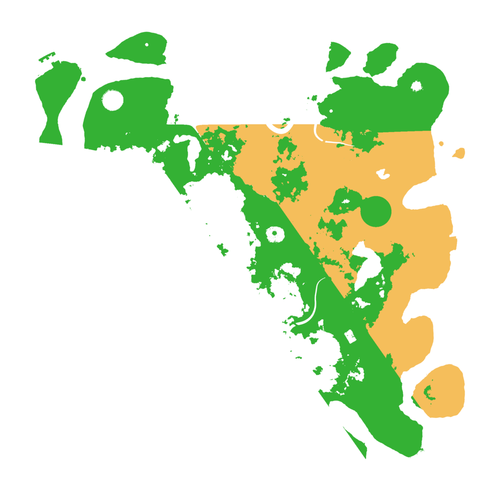 Biome Rust Map: Procedural Map, Size: 4250, Seed: 1184572