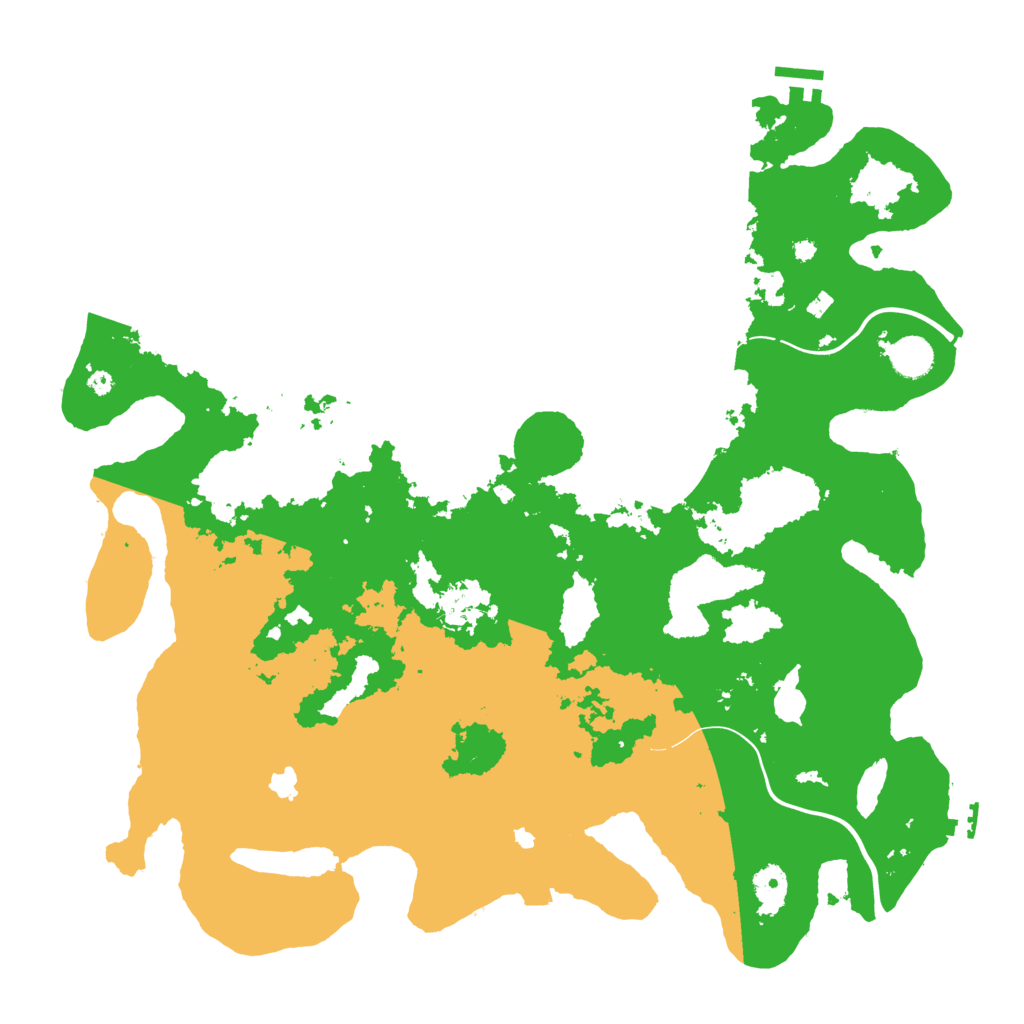Biome Rust Map: Procedural Map, Size: 4250, Seed: 387284