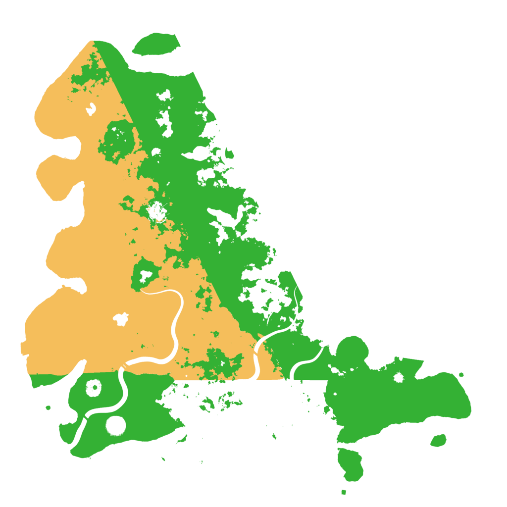 Biome Rust Map: Procedural Map, Size: 4500, Seed: 915953