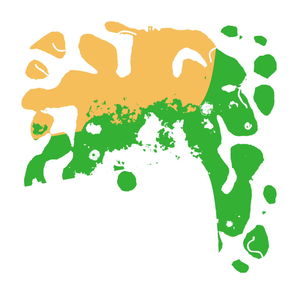 Biome Rust Map: Procedural Map, Size: 4250, Seed: 3845600