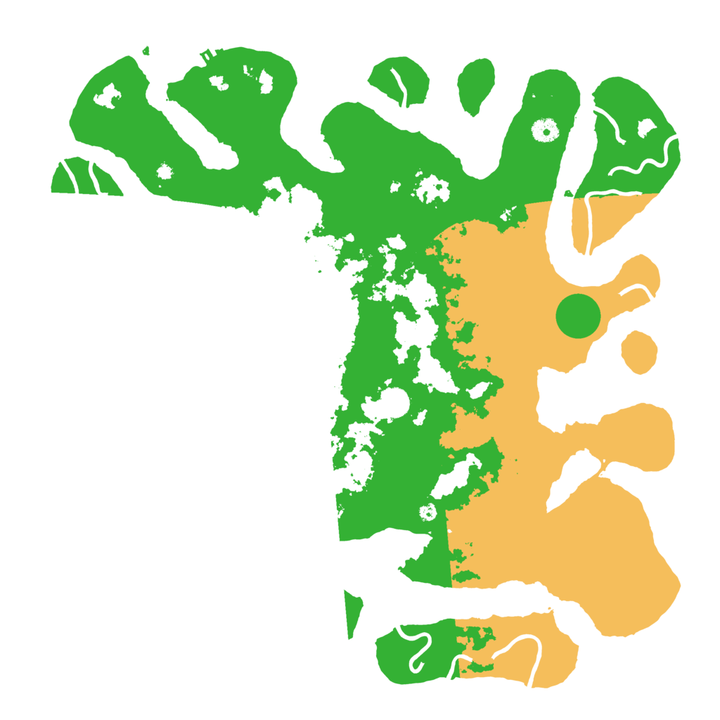 Biome Rust Map: Procedural Map, Size: 4250, Seed: 1261010