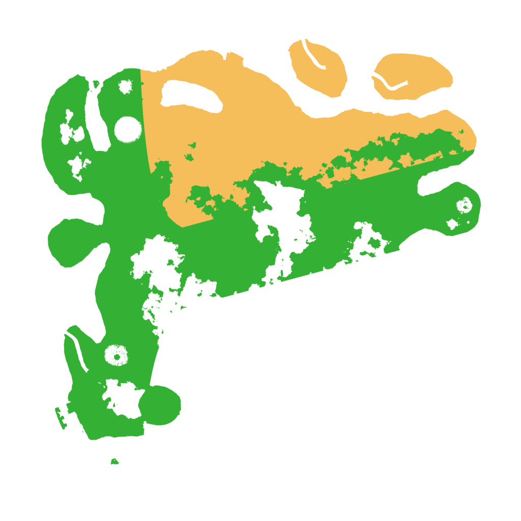 Biome Rust Map: Procedural Map, Size: 3500, Seed: 3763484