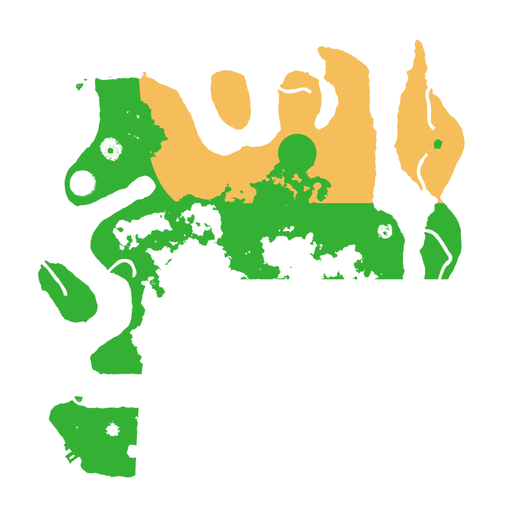 Biome Rust Map: Procedural Map, Size: 3500, Seed: 4212609