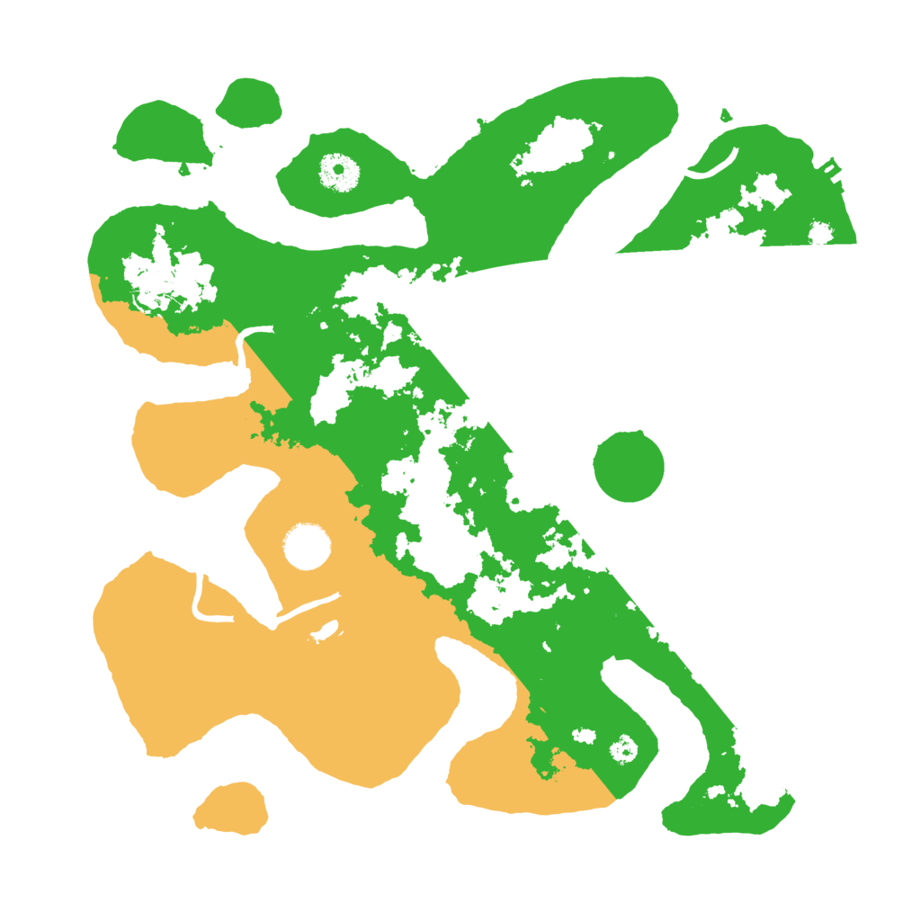 Biome Rust Map: Procedural Map, Size: 3500, Seed: 1701666773