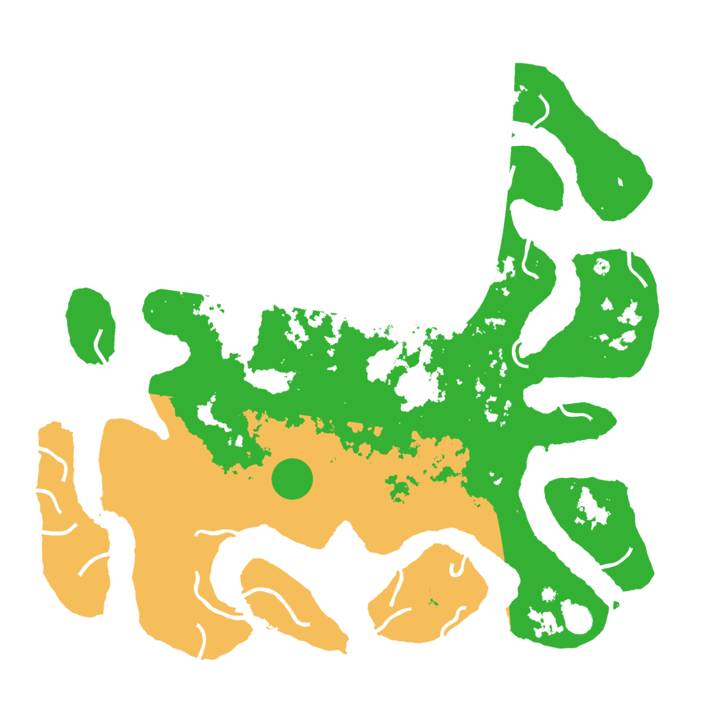 Biome Rust Map: Procedural Map, Size: 4500, Seed: 3568827