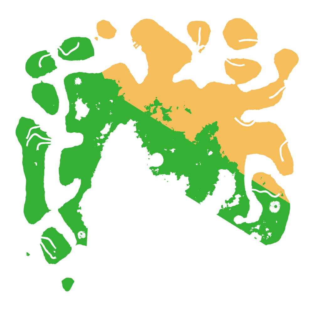 Biome Rust Map: Procedural Map, Size: 4250, Seed: 2628263