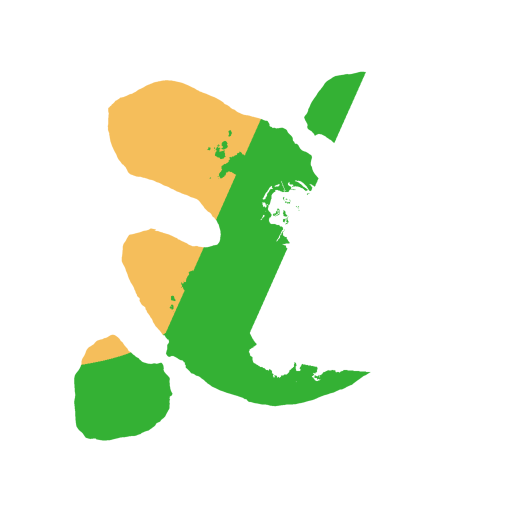 Biome Rust Map: Barren, Size: 1800, Seed: 25