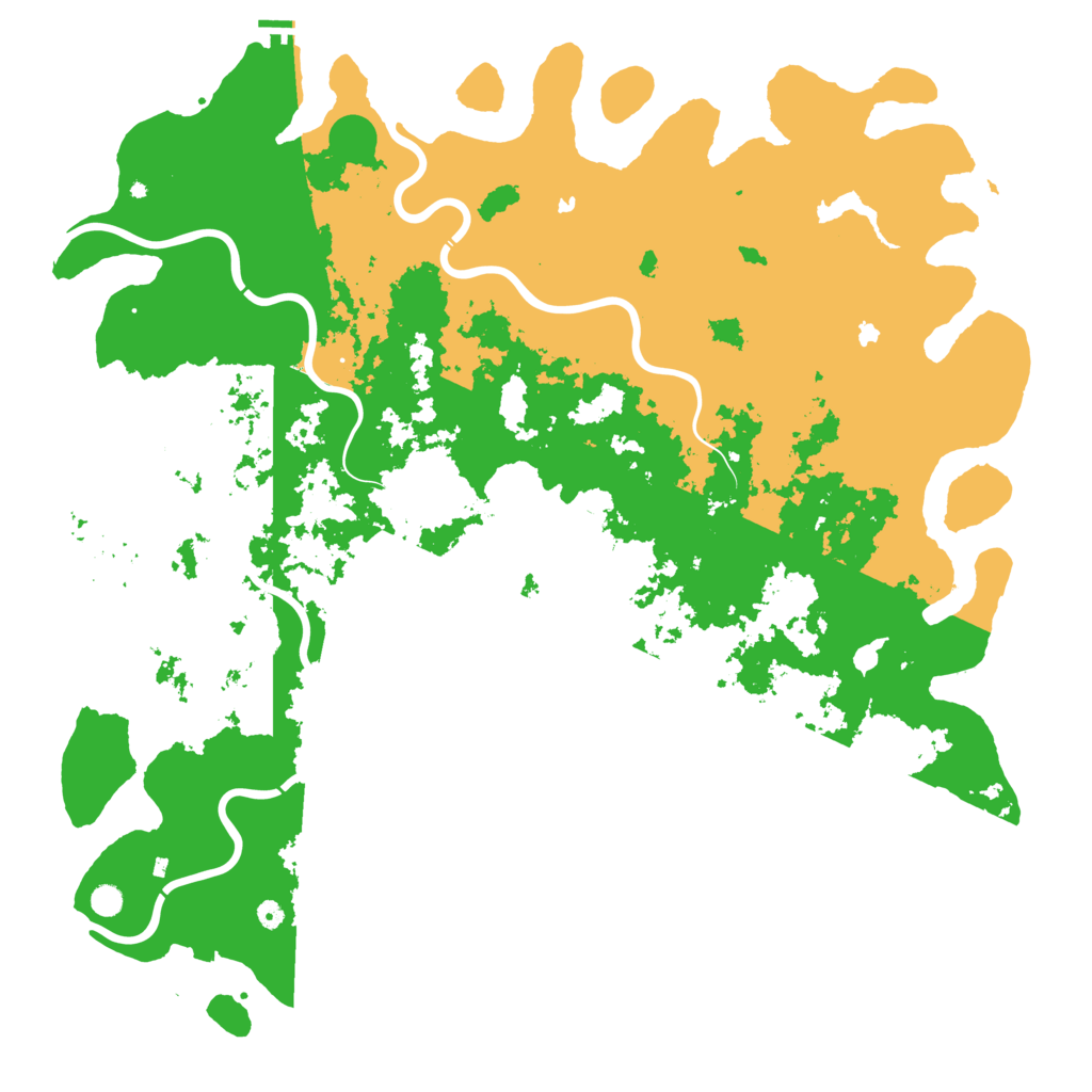 Biome Rust Map: Procedural Map, Size: 6000, Seed: 269564