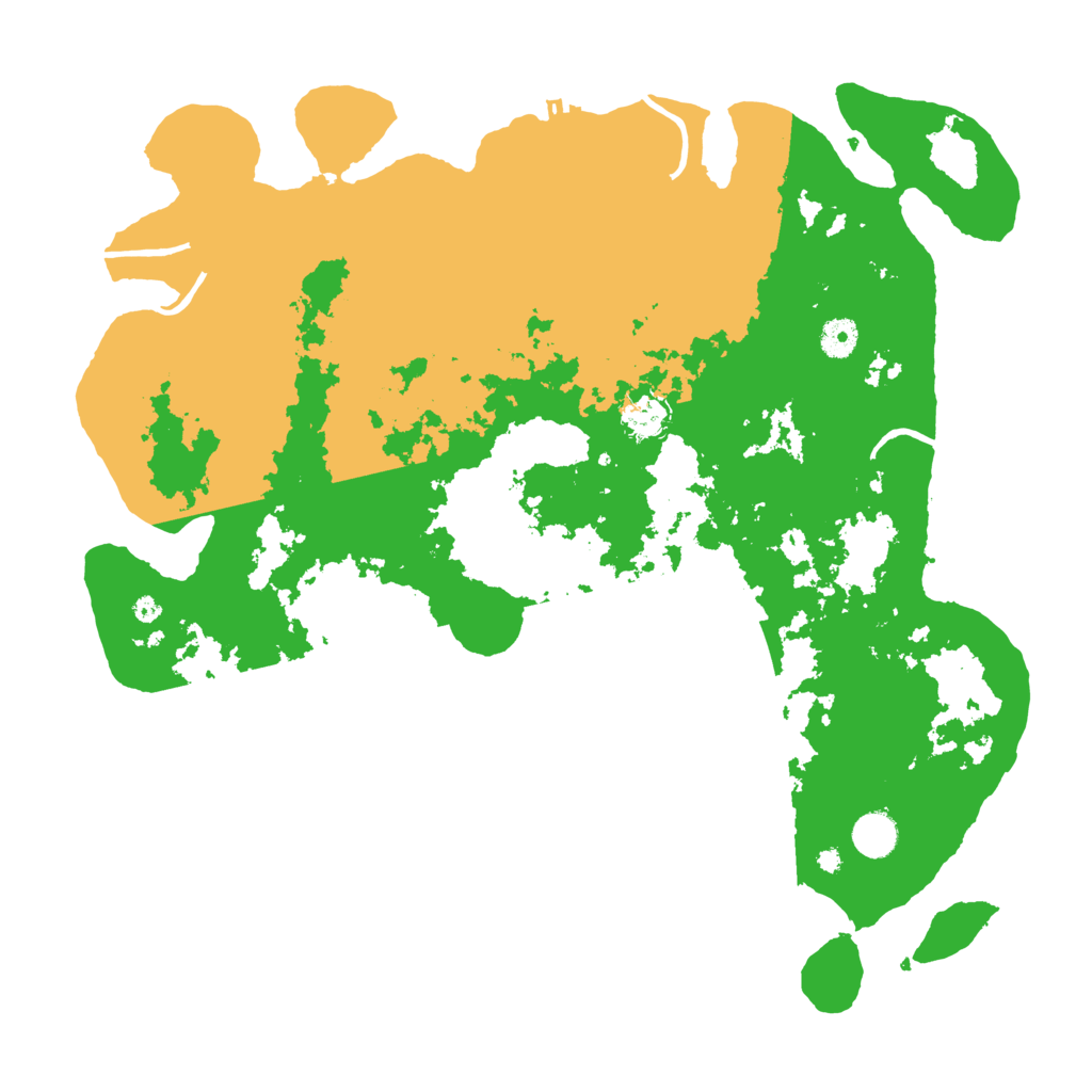 Biome Rust Map: Procedural Map, Size: 4250, Seed: 4002693