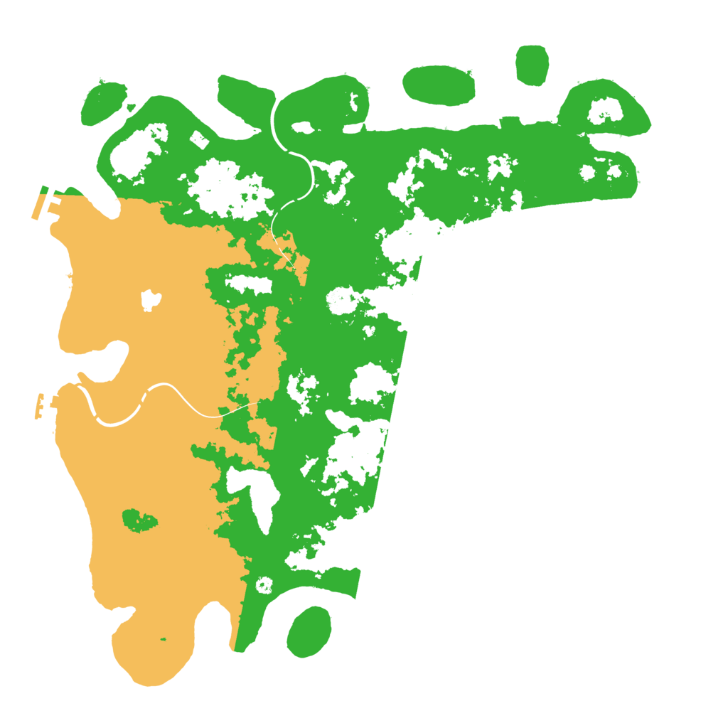 Biome Rust Map: Procedural Map, Size: 4250, Seed: 3900649