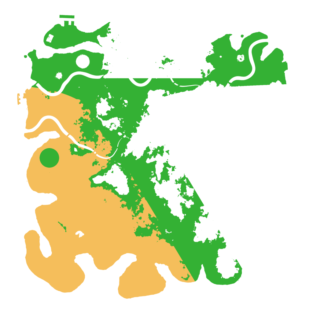 Biome Rust Map: Procedural Map, Size: 4250, Seed: 6326931