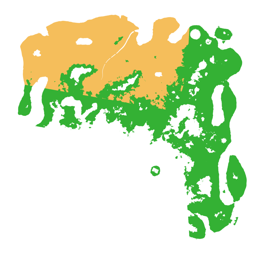 Biome Rust Map: Procedural Map, Size: 4500, Seed: 3780615
