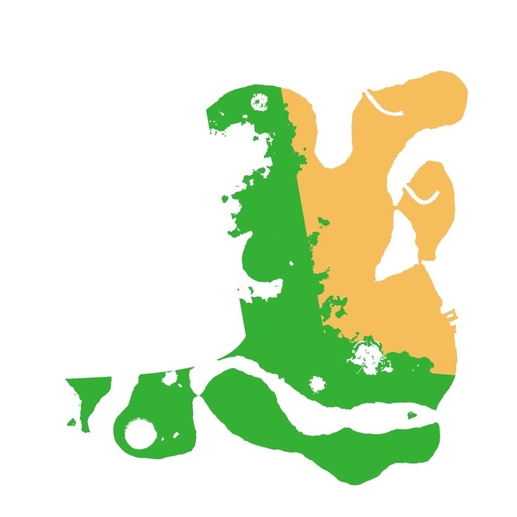 Biome Rust Map: Procedural Map, Size: 3000, Seed: 6105346