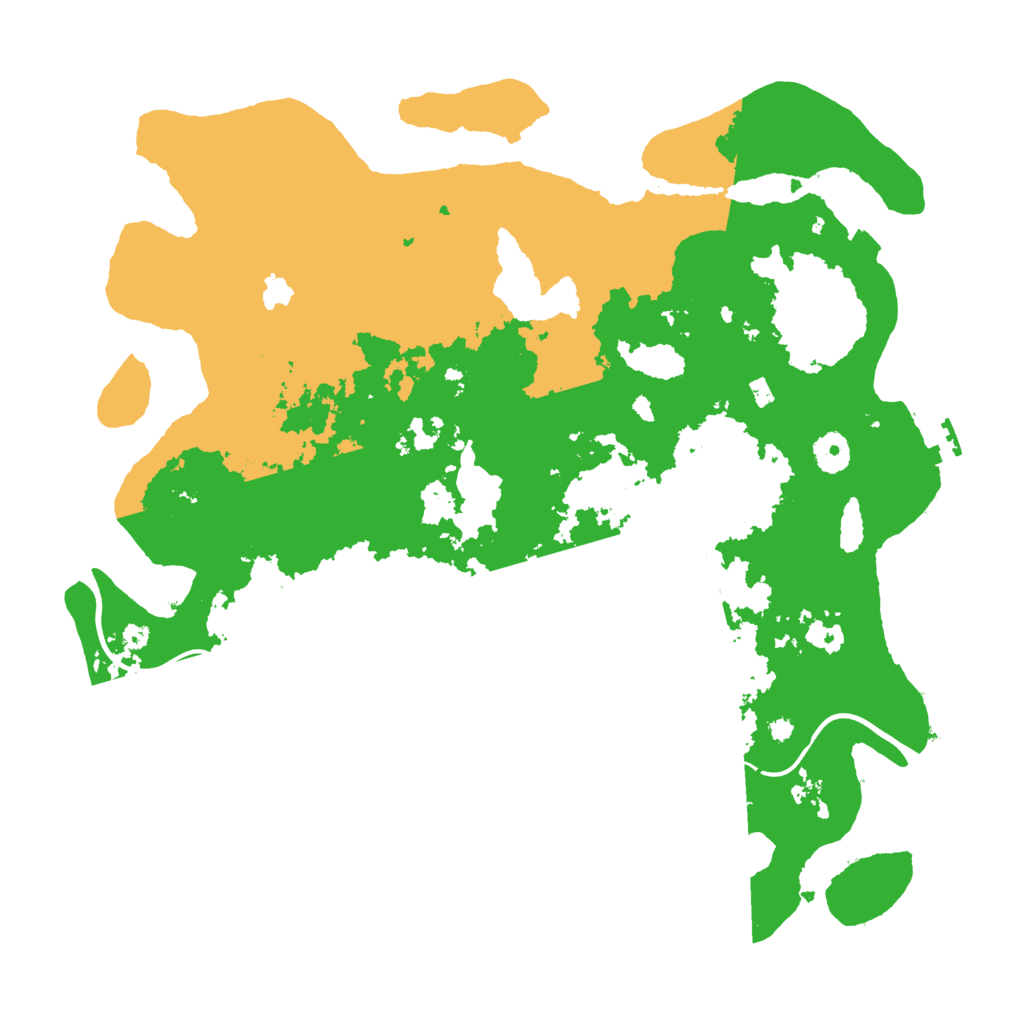 Biome Rust Map: Procedural Map, Size: 4000, Seed: 276894046