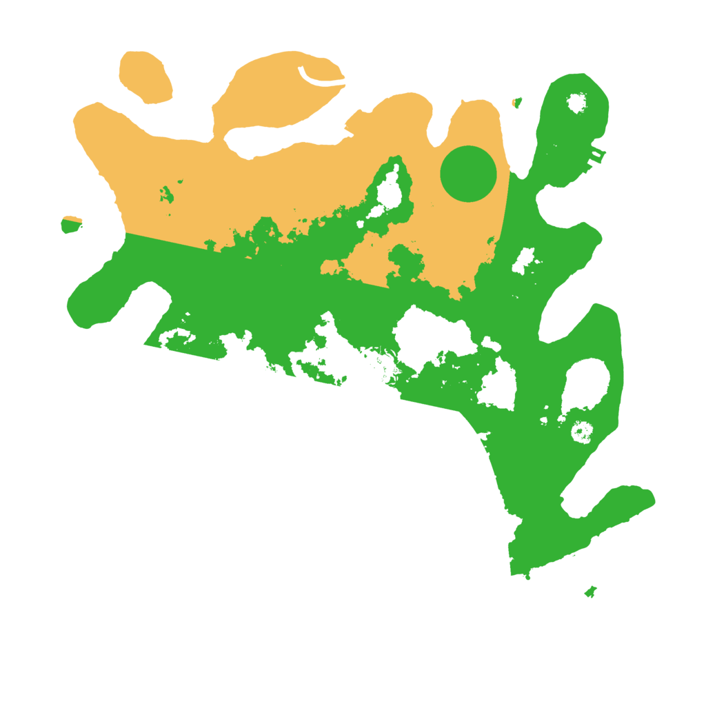 Biome Rust Map: Procedural Map, Size: 3300, Seed: 854