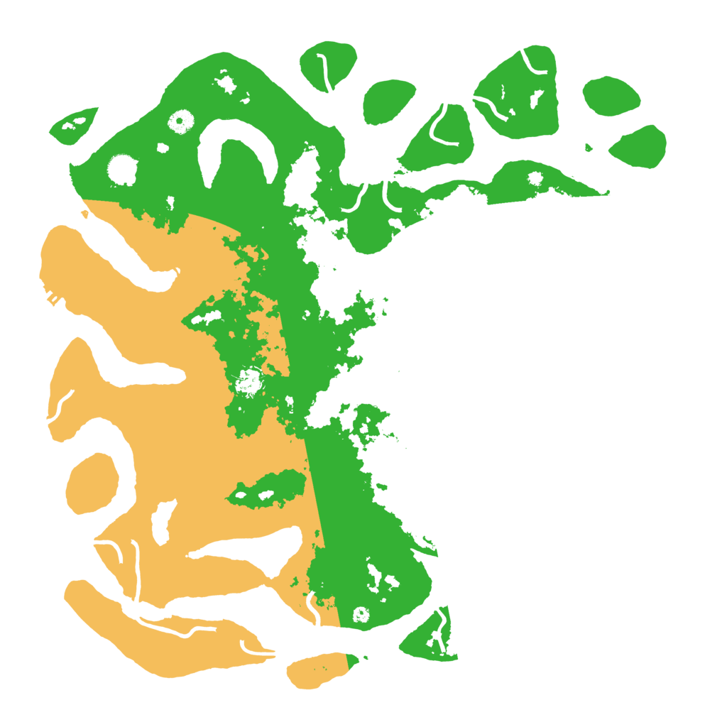 Biome Rust Map: Procedural Map, Size: 4500, Seed: 410595