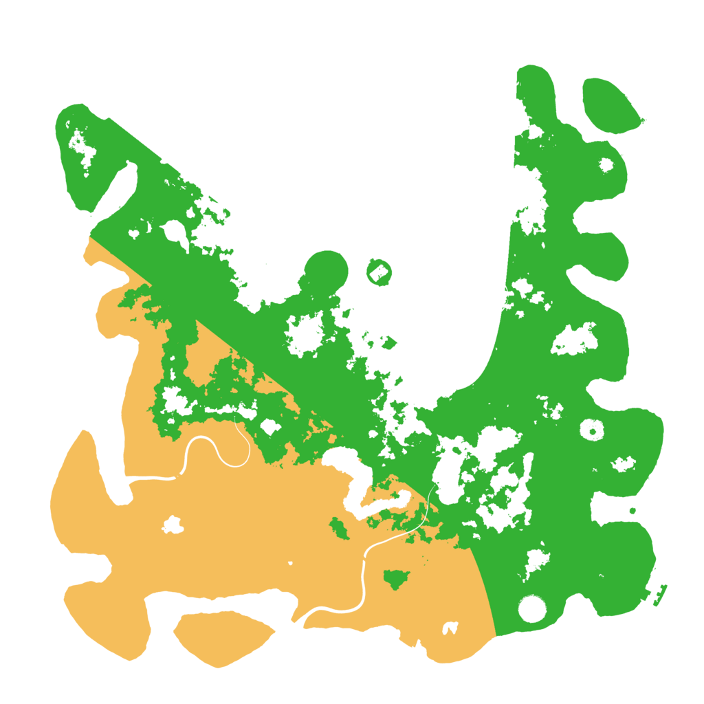 Biome Rust Map: Procedural Map, Size: 4500, Seed: 5691302