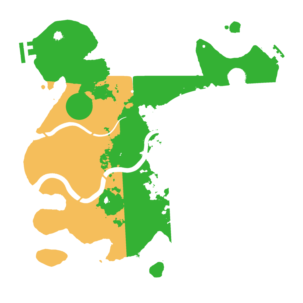 Biome Rust Map: Procedural Map, Size: 3000, Seed: 712274030