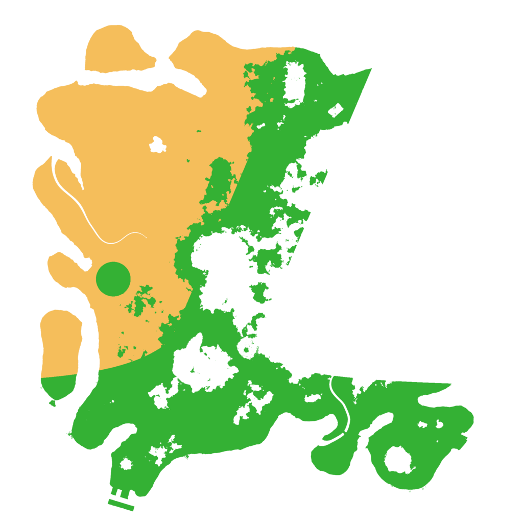 Biome Rust Map: Procedural Map, Size: 4000, Seed: 407387682