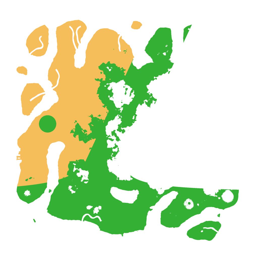 Biome Rust Map: Procedural Map, Size: 3950, Seed: 865038640