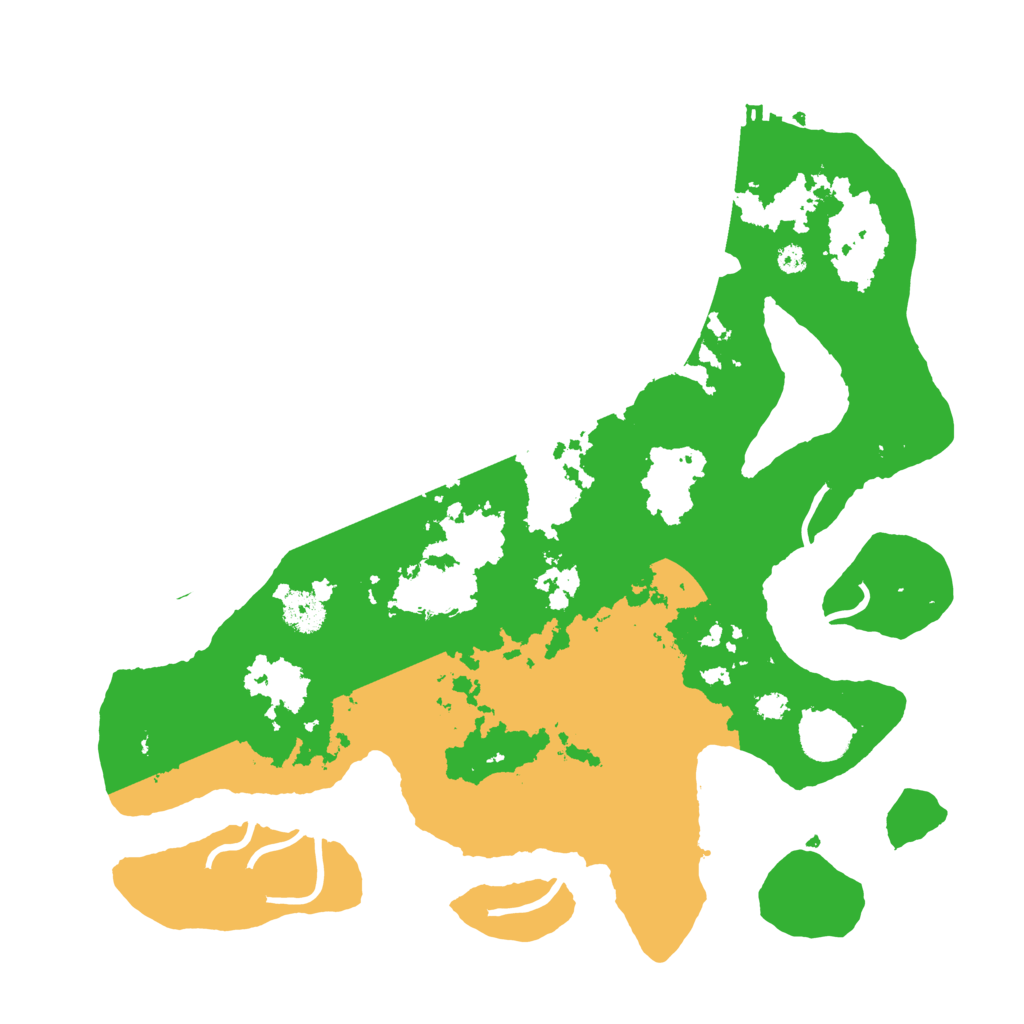 Biome Rust Map: Procedural Map, Size: 3700, Seed: 503872602