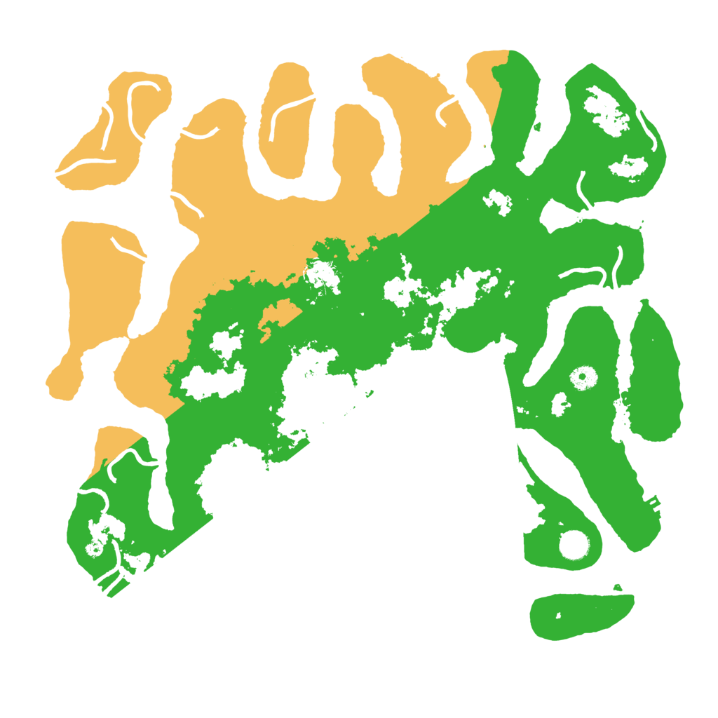 Biome Rust Map: Procedural Map, Size: 4250, Seed: 25697