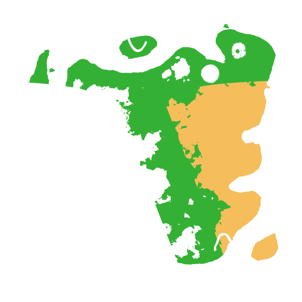 Biome Rust Map: Procedural Map, Size: 3000, Seed: 828428