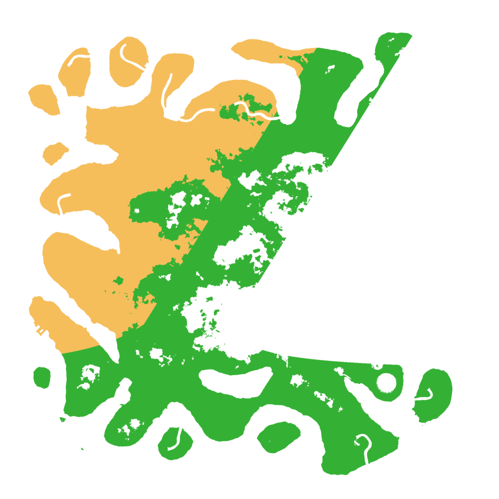 Biome Rust Map: Procedural Map, Size: 4500, Seed: 338105065