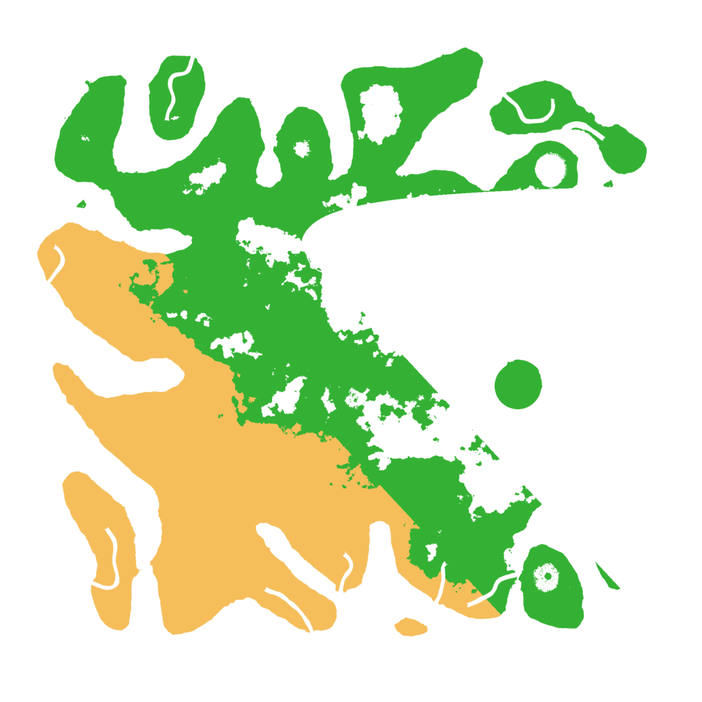 Biome Rust Map: Procedural Map, Size: 4000, Seed: 21587