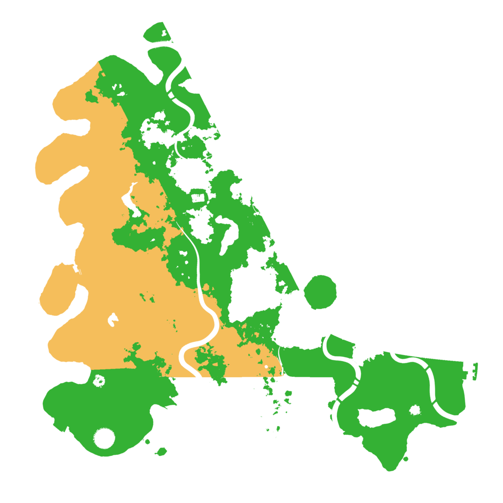 Biome Rust Map: Procedural Map, Size: 4250, Seed: 3440185