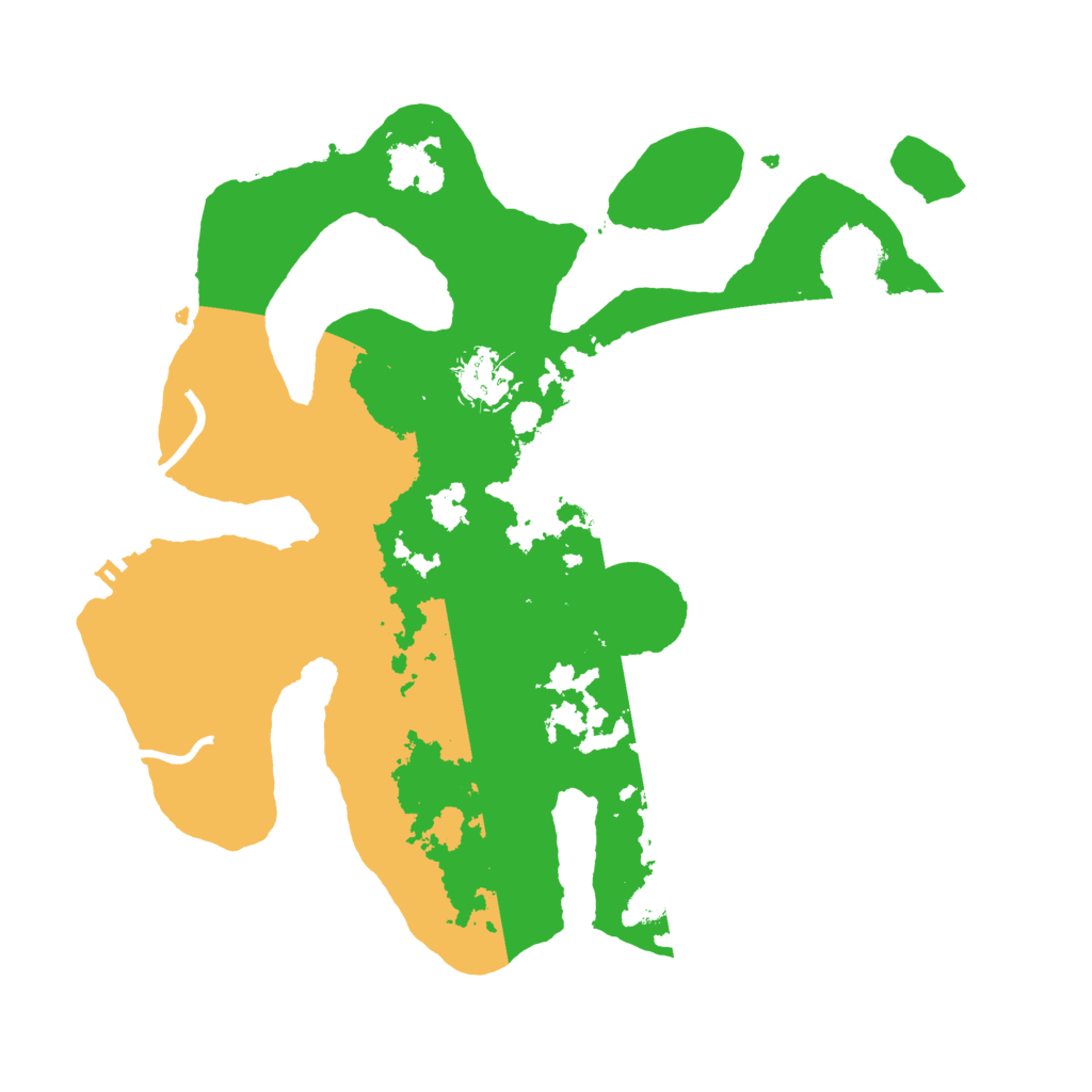 Biome Rust Map: Procedural Map, Size: 3260, Seed: 1222554110