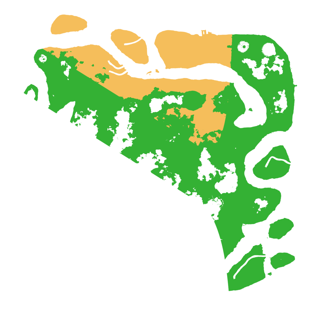 Biome Rust Map: Procedural Map, Size: 4250, Seed: 3030425