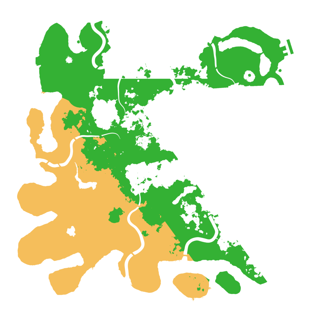 Biome Rust Map: Procedural Map, Size: 4250, Seed: 241227