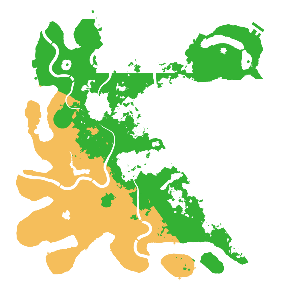Biome Rust Map: Procedural Map, Size: 4250, Seed: 241227