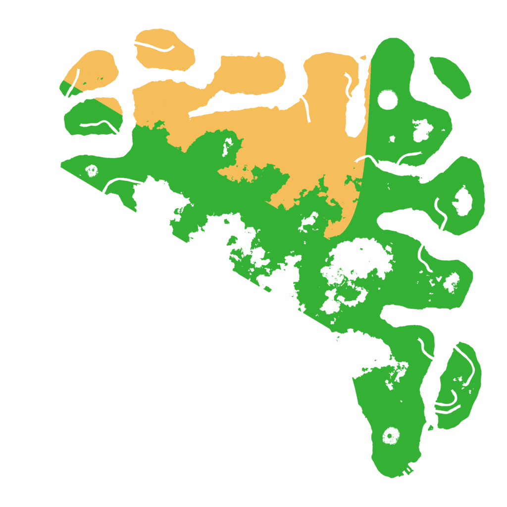 Biome Rust Map: Procedural Map, Size: 4500, Seed: 4532180