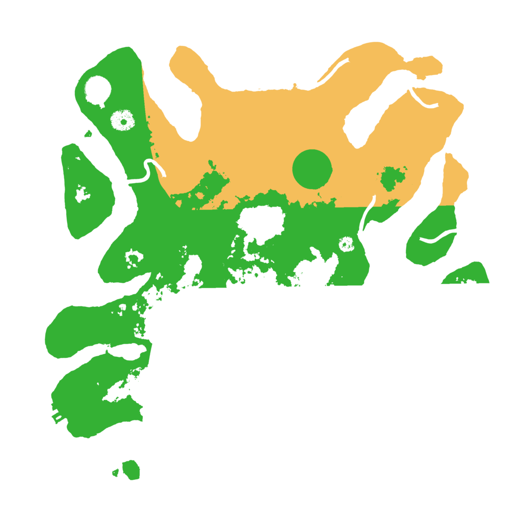 Biome Rust Map: Procedural Map, Size: 3500, Seed: 6047416