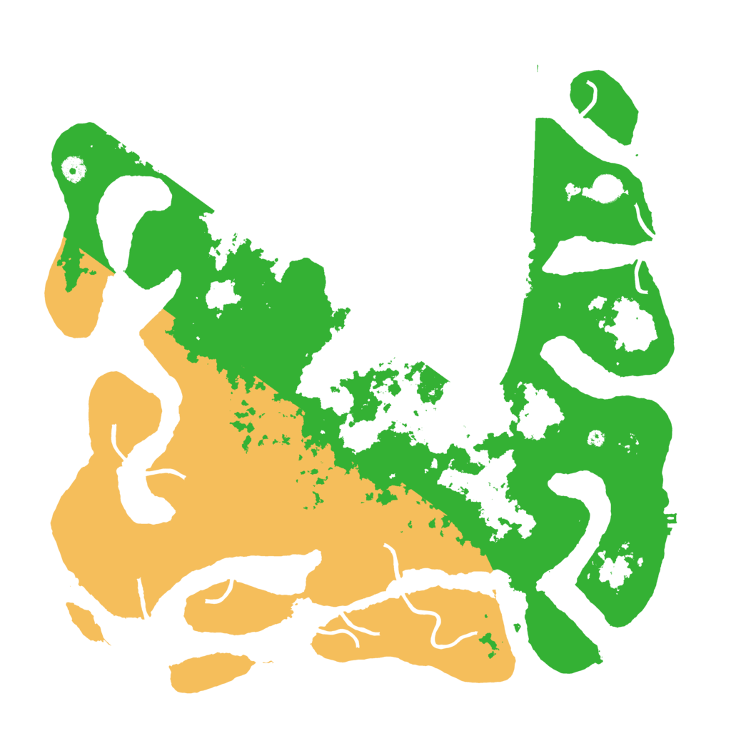 Biome Rust Map: Procedural Map, Size: 4500, Seed: 175315