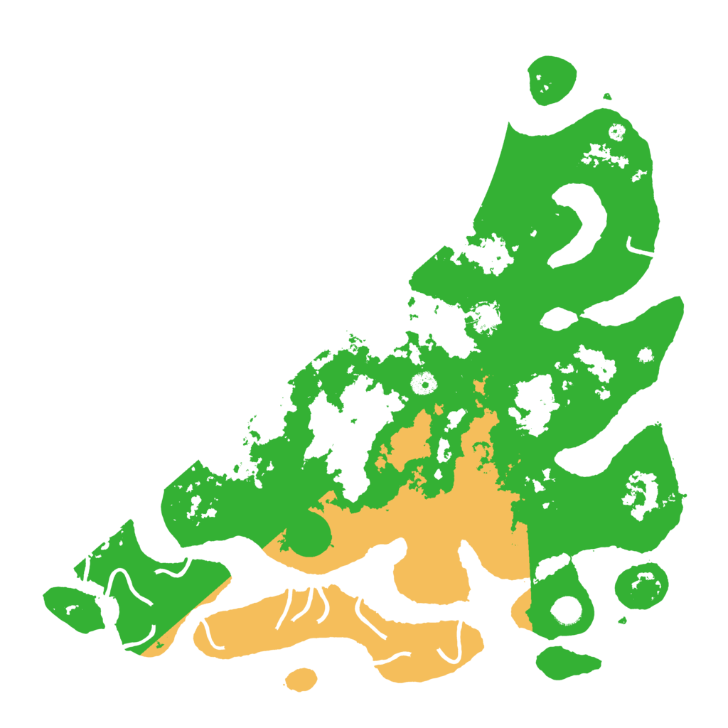 Biome Rust Map: Procedural Map, Size: 4500, Seed: 3152911