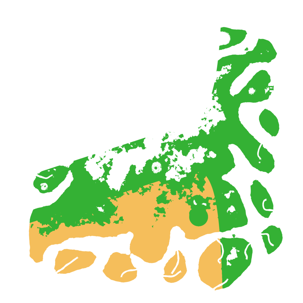 Biome Rust Map: Procedural Map, Size: 4250, Seed: 5411880