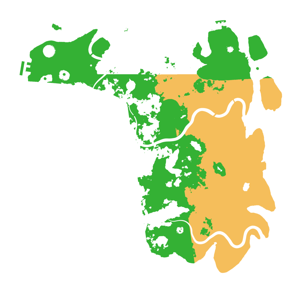 Biome Rust Map: Procedural Map, Size: 4269, Seed: 253
