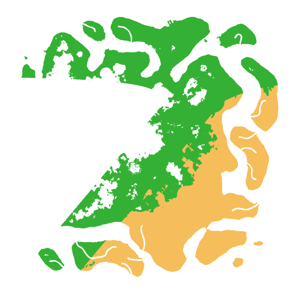 Biome Rust Map: Procedural Map, Size: 4500, Seed: 2489105